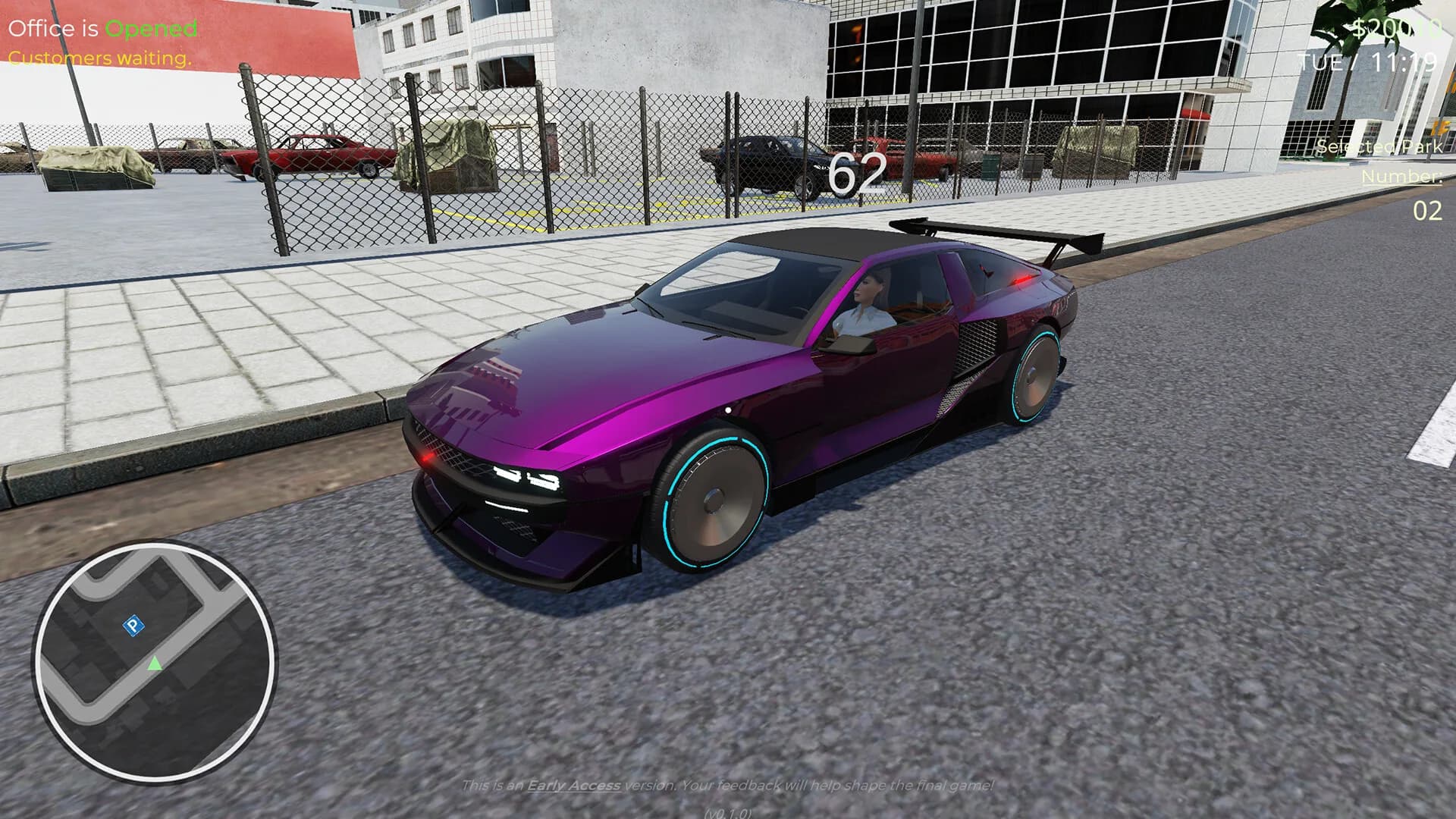 Parking Lot Simulator: Car Collector görsel 9