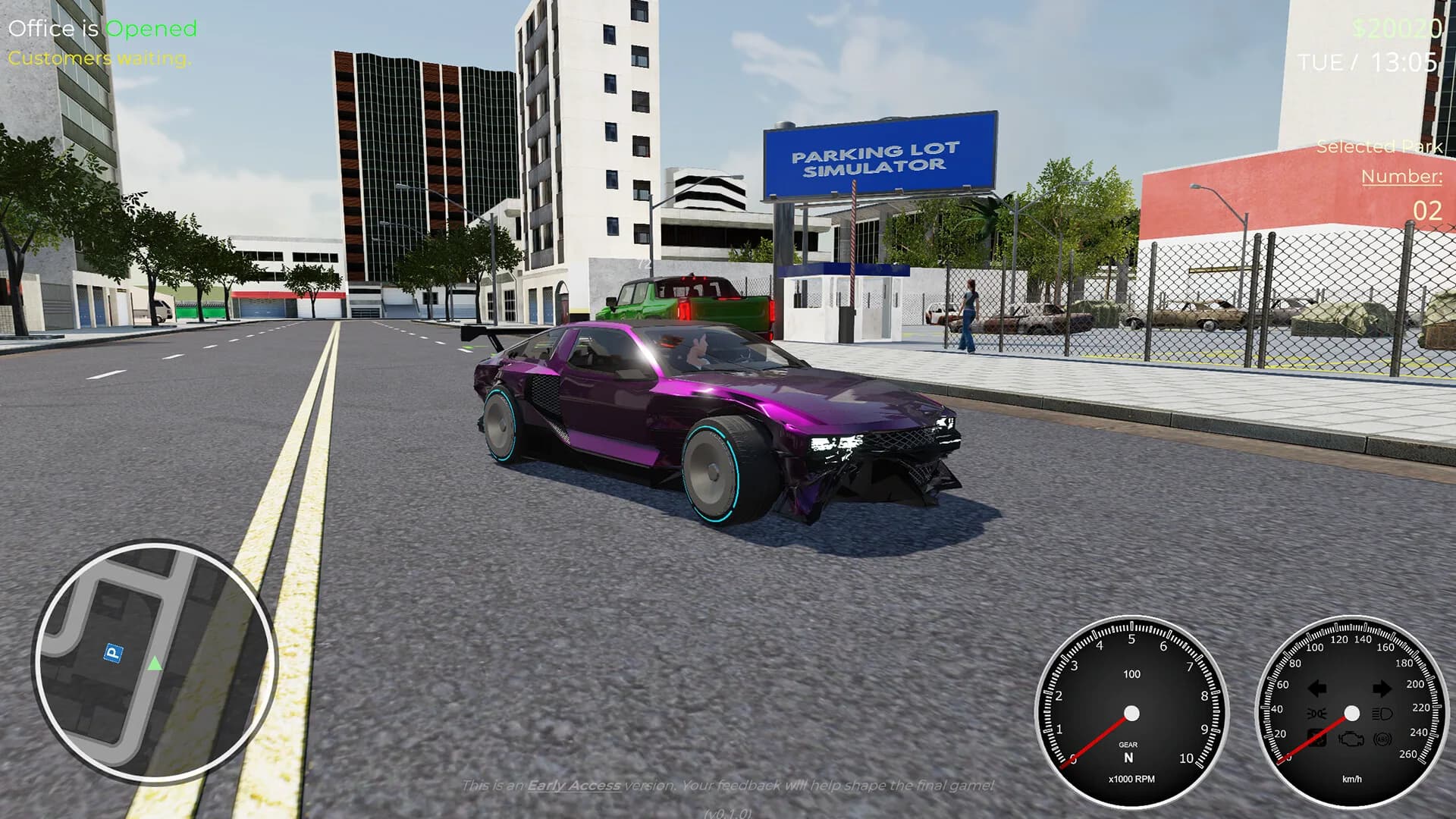 Parking Lot Simulator: Car Collector görsel 10