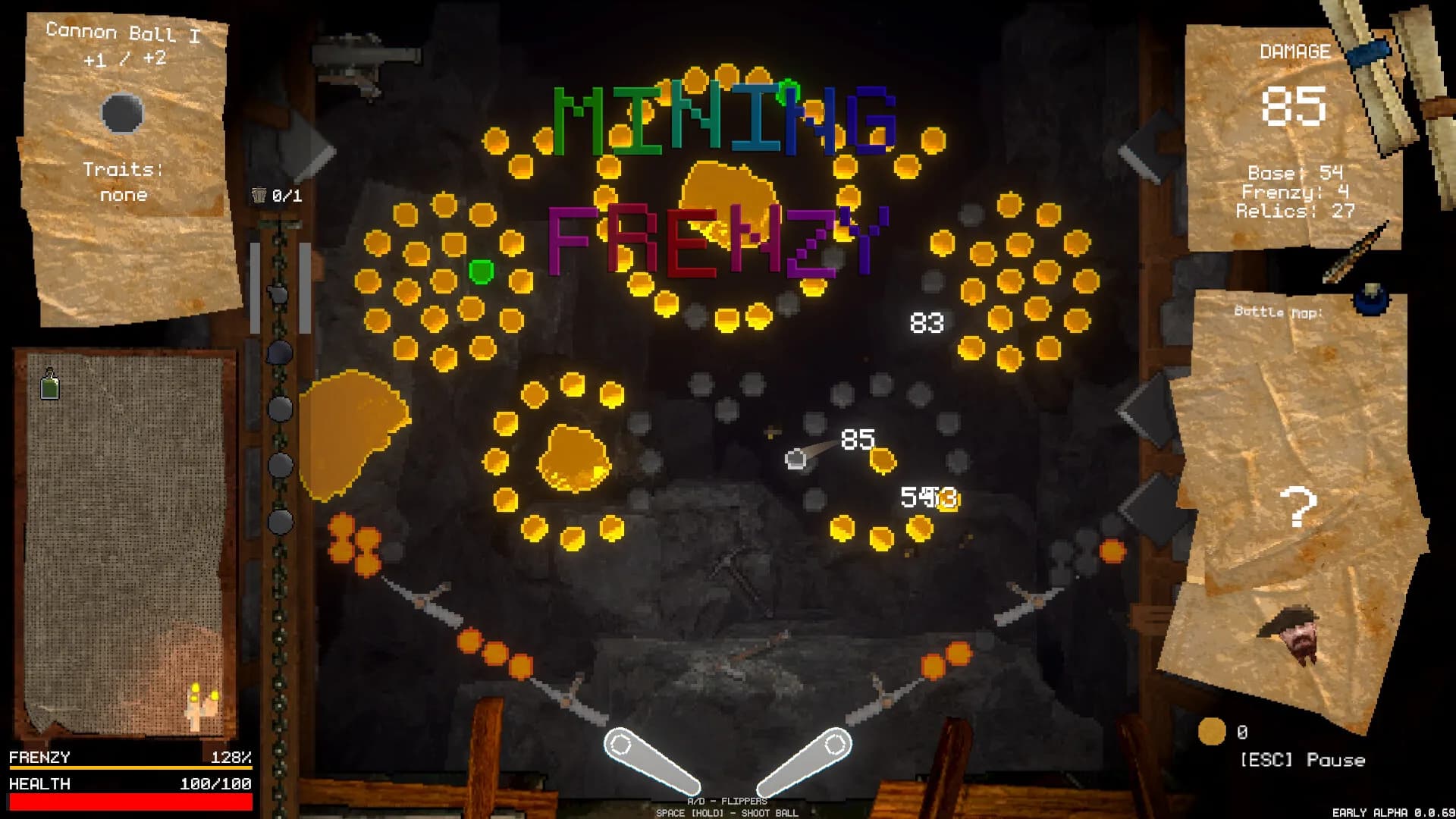 DWARRF: A Pinball Roguelike görsel 5