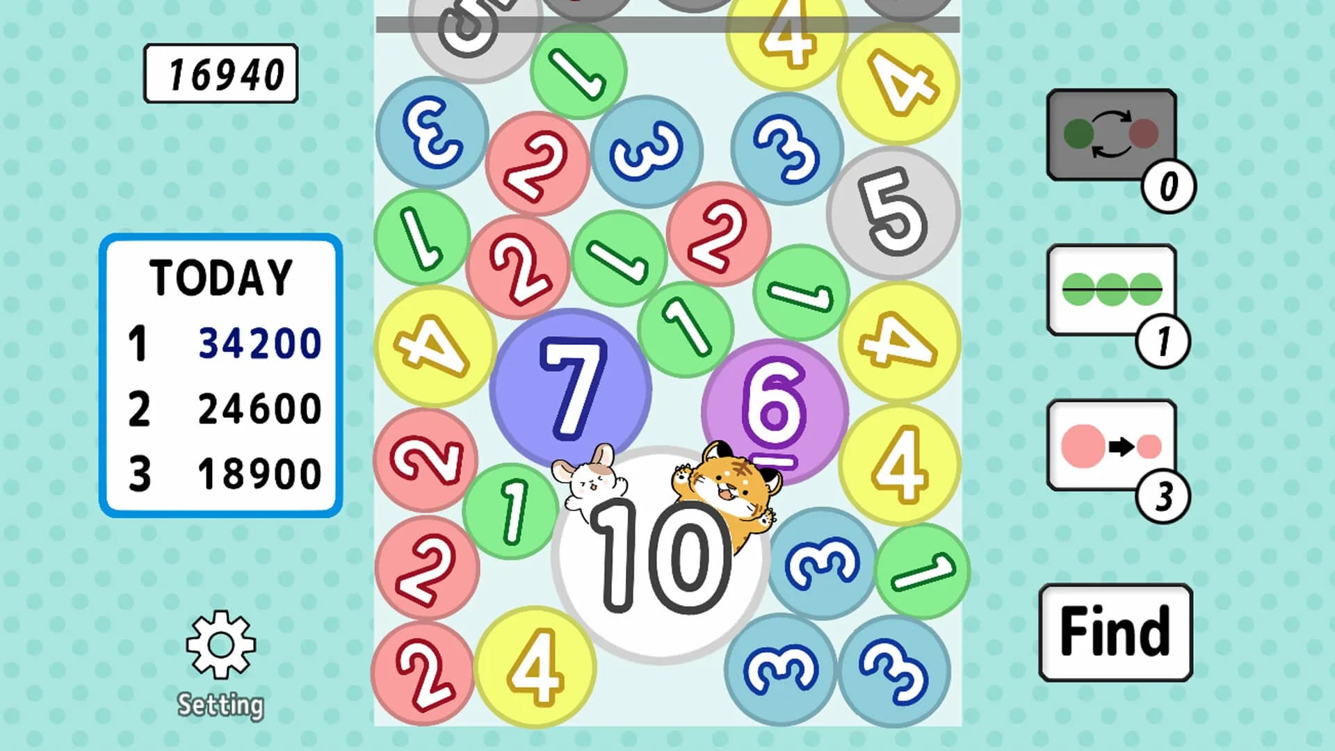 1234 connect puzzle görsel 5