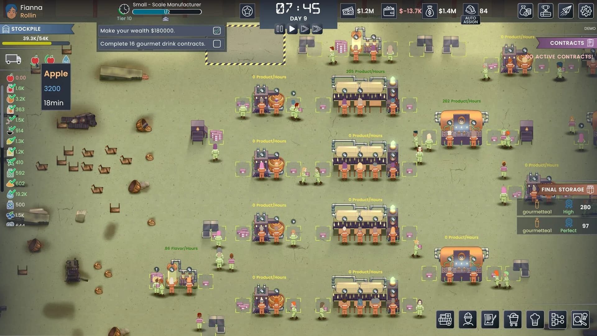 Fizz Flow: Factory Management görsel 2