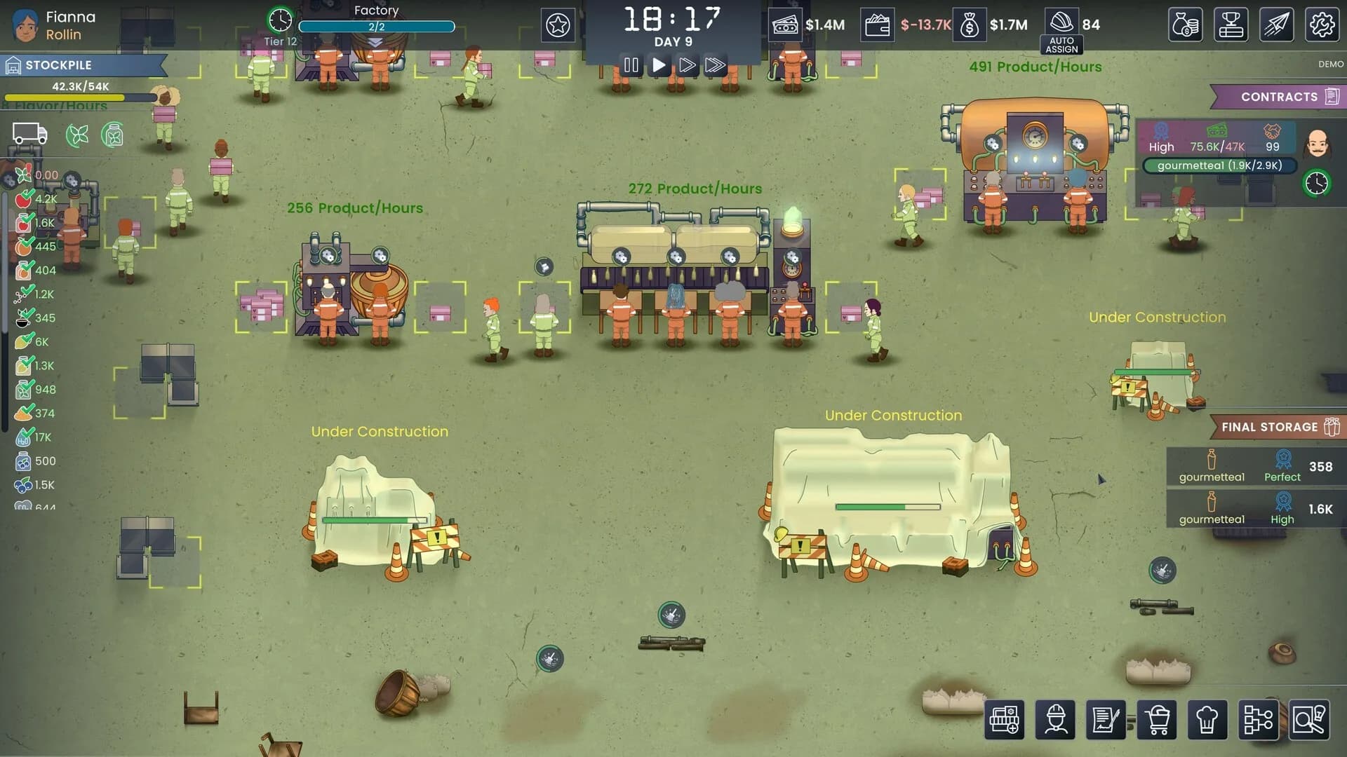 Fizz Flow: Factory Management görsel 3
