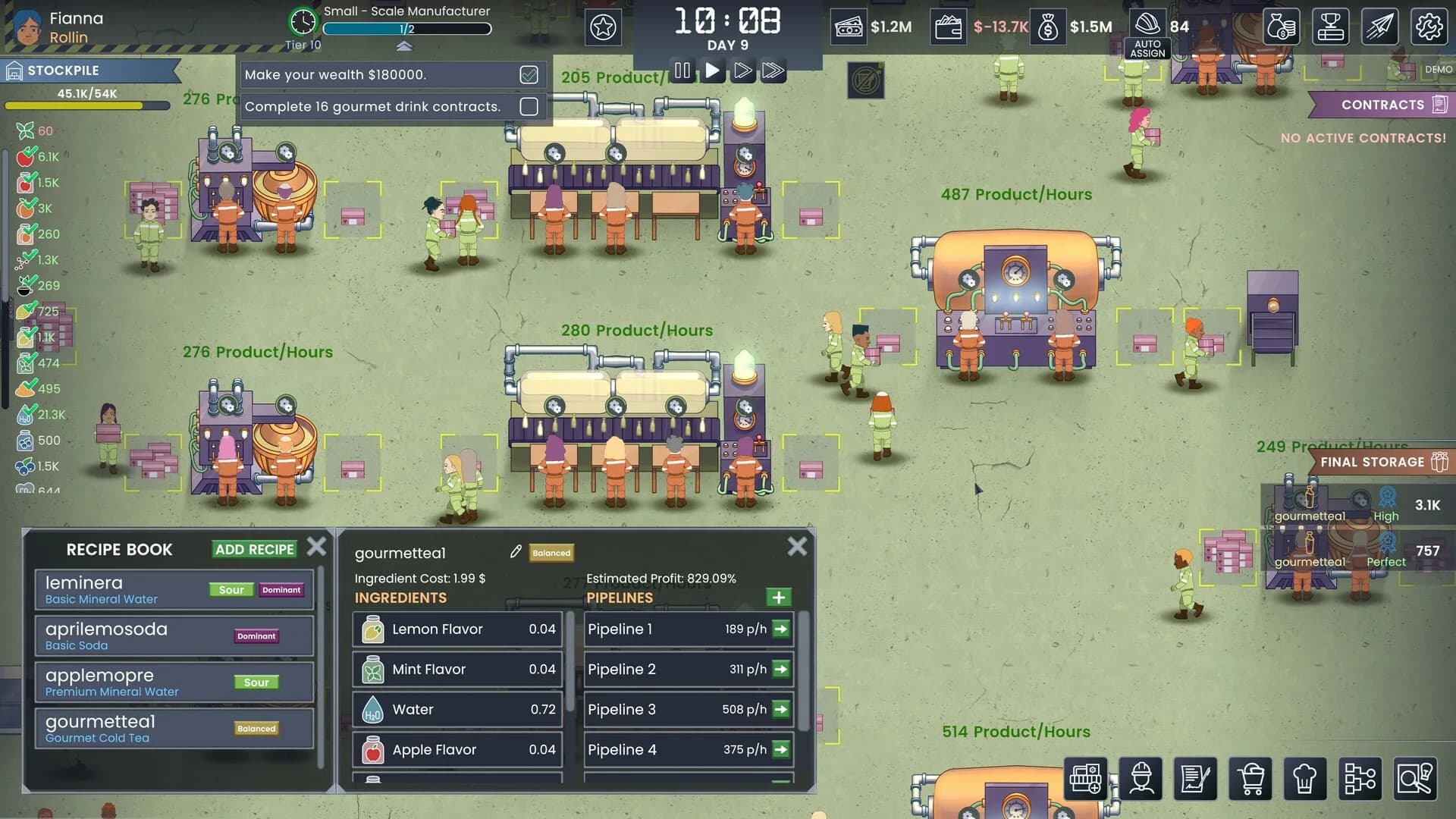 Fizz Flow: Factory Management görsel 4