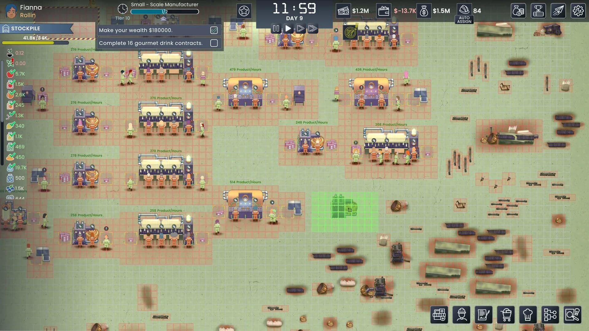Fizz Flow: Factory Management görsel 6