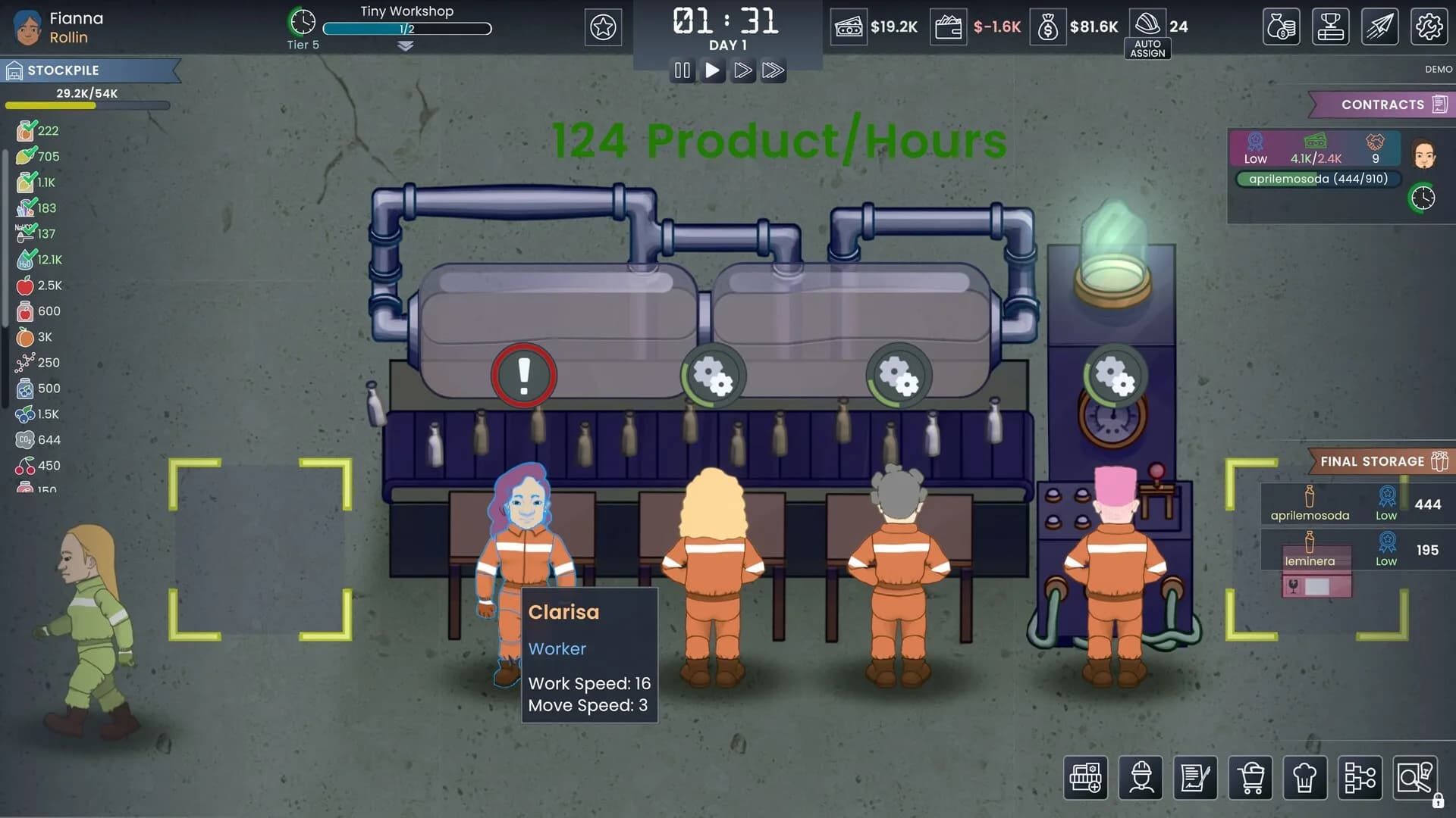 Fizz Flow: Factory Management görsel 7