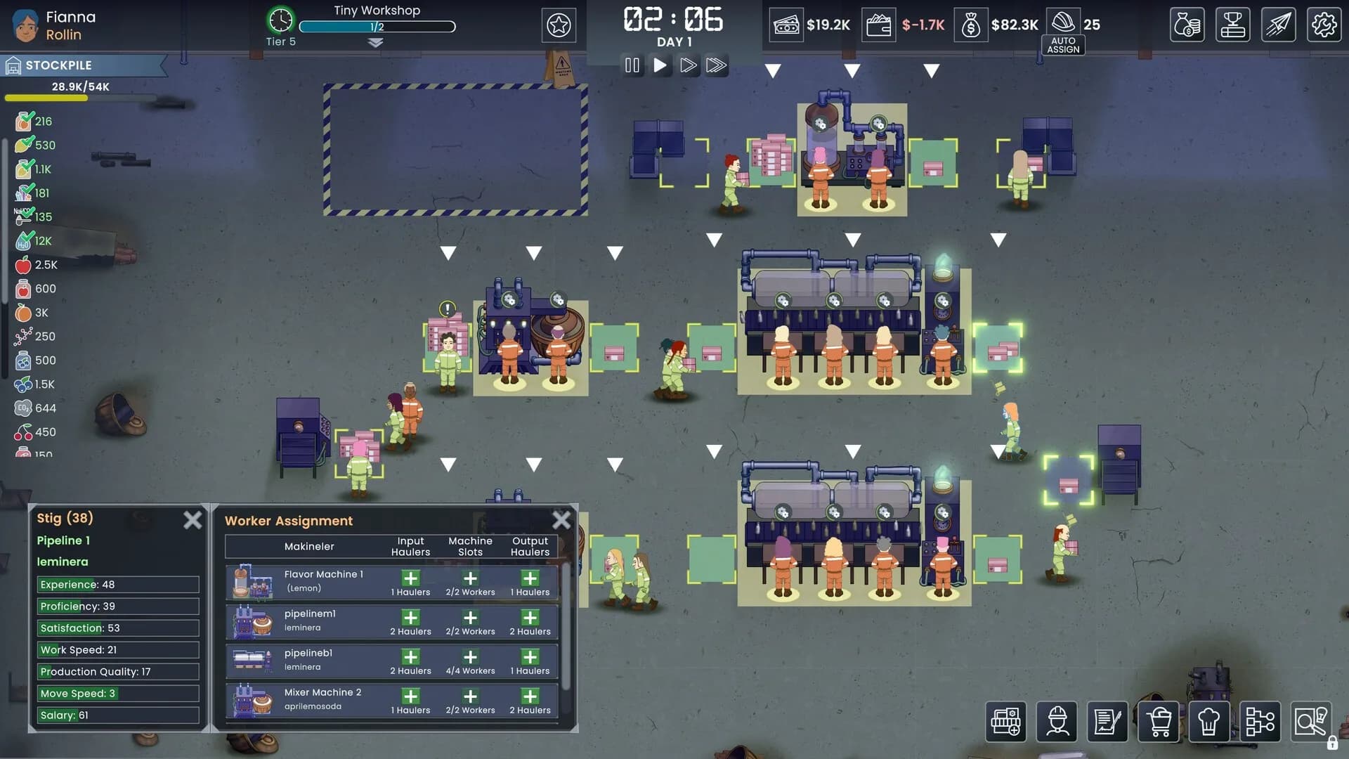 Fizz Flow: Factory Management görsel 9