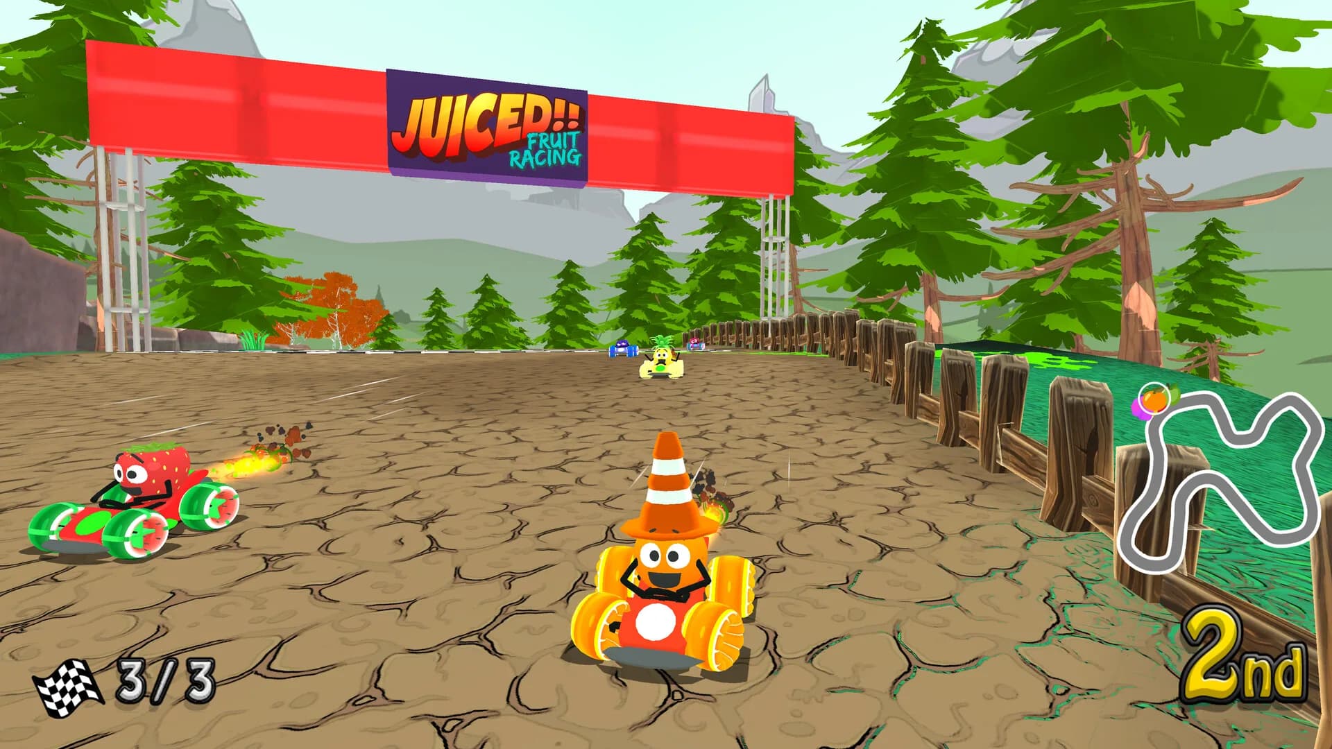Juiced Fruit Racing görsel 9