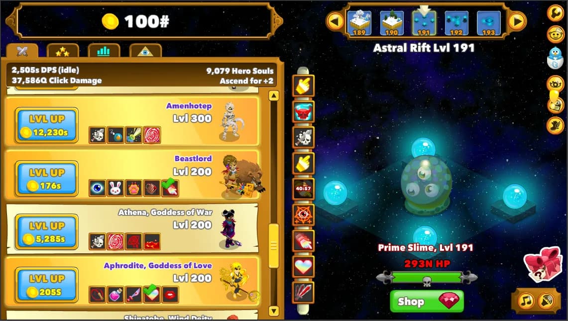 Clicker Heroes görsel 12