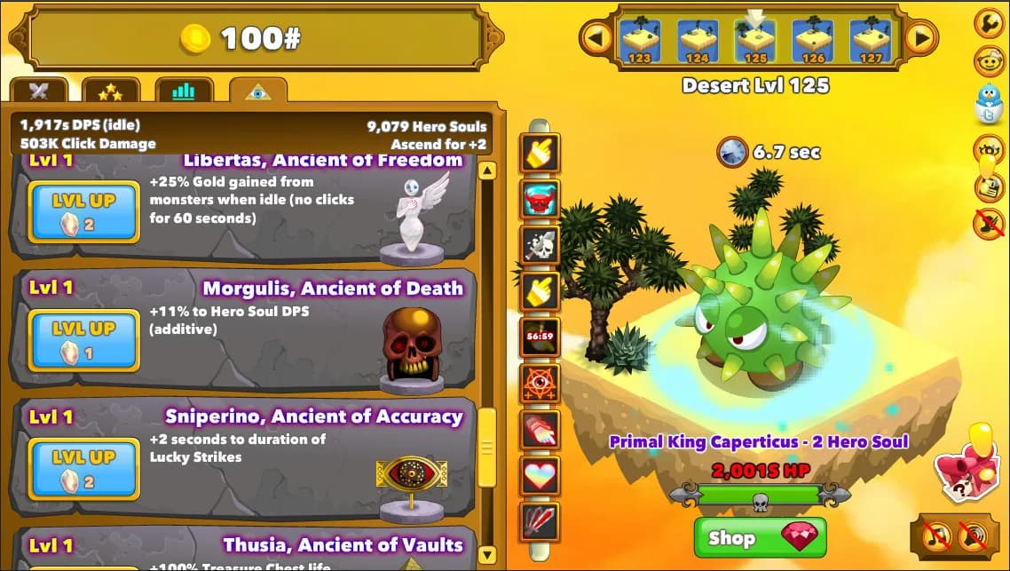 Clicker Heroes görsel 16