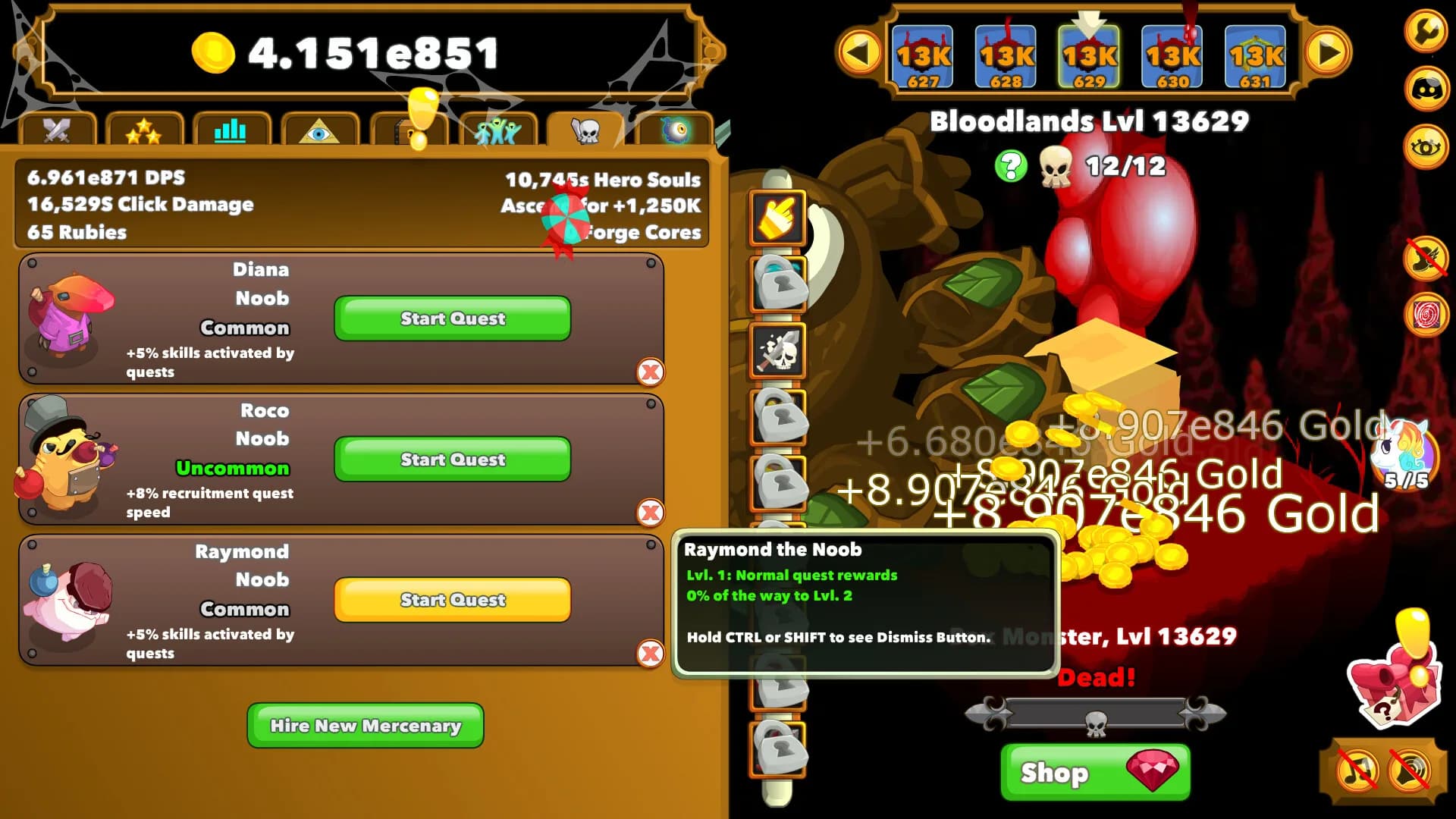 Clicker Heroes görsel 18