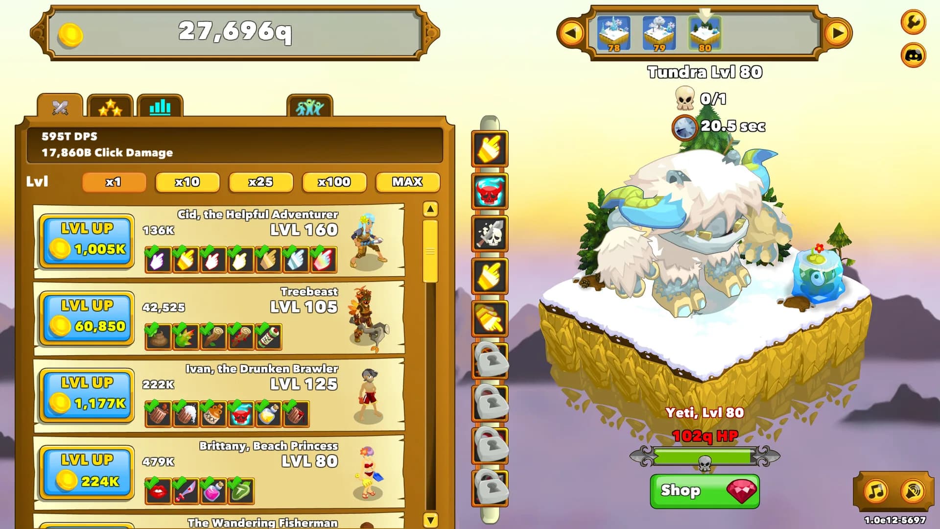 Clicker Heroes görsel 4