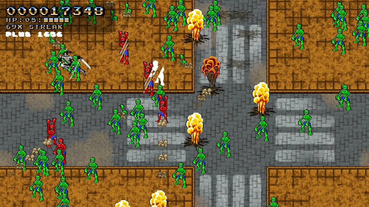 Space Robot Samurai Zombie Slayer görsel 2
