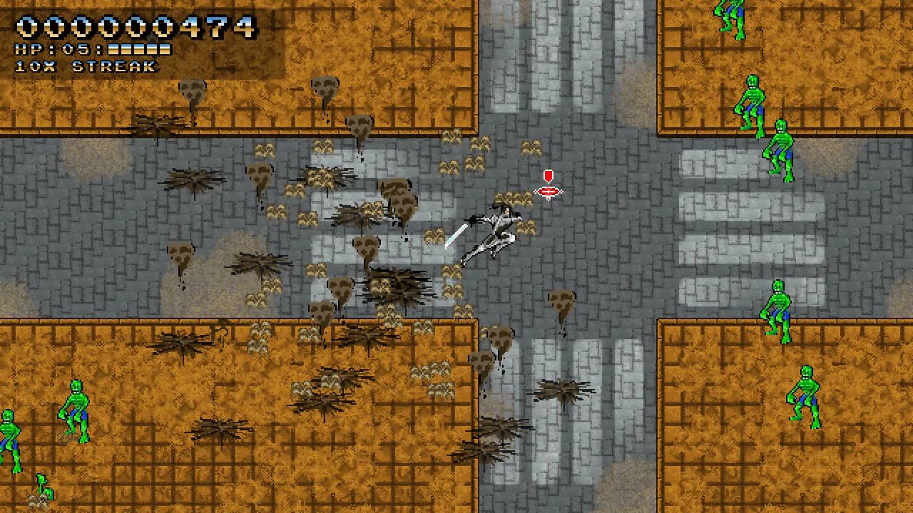Space Robot Samurai Zombie Slayer görsel 3
