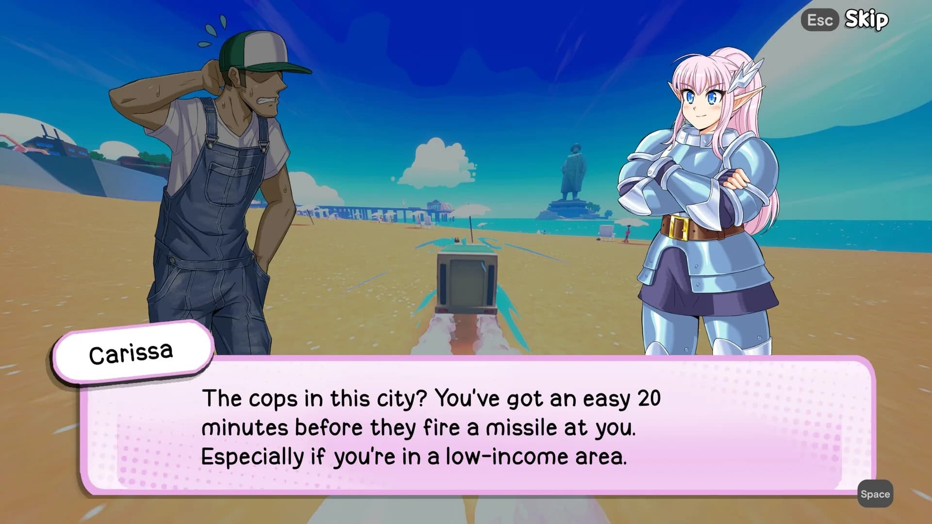 Truck-kun is Supporting Me from Another World?! görsel 3