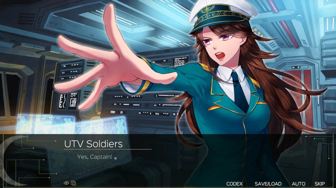 Sierra Ops - Space Strategy Visual Novel görsel 7