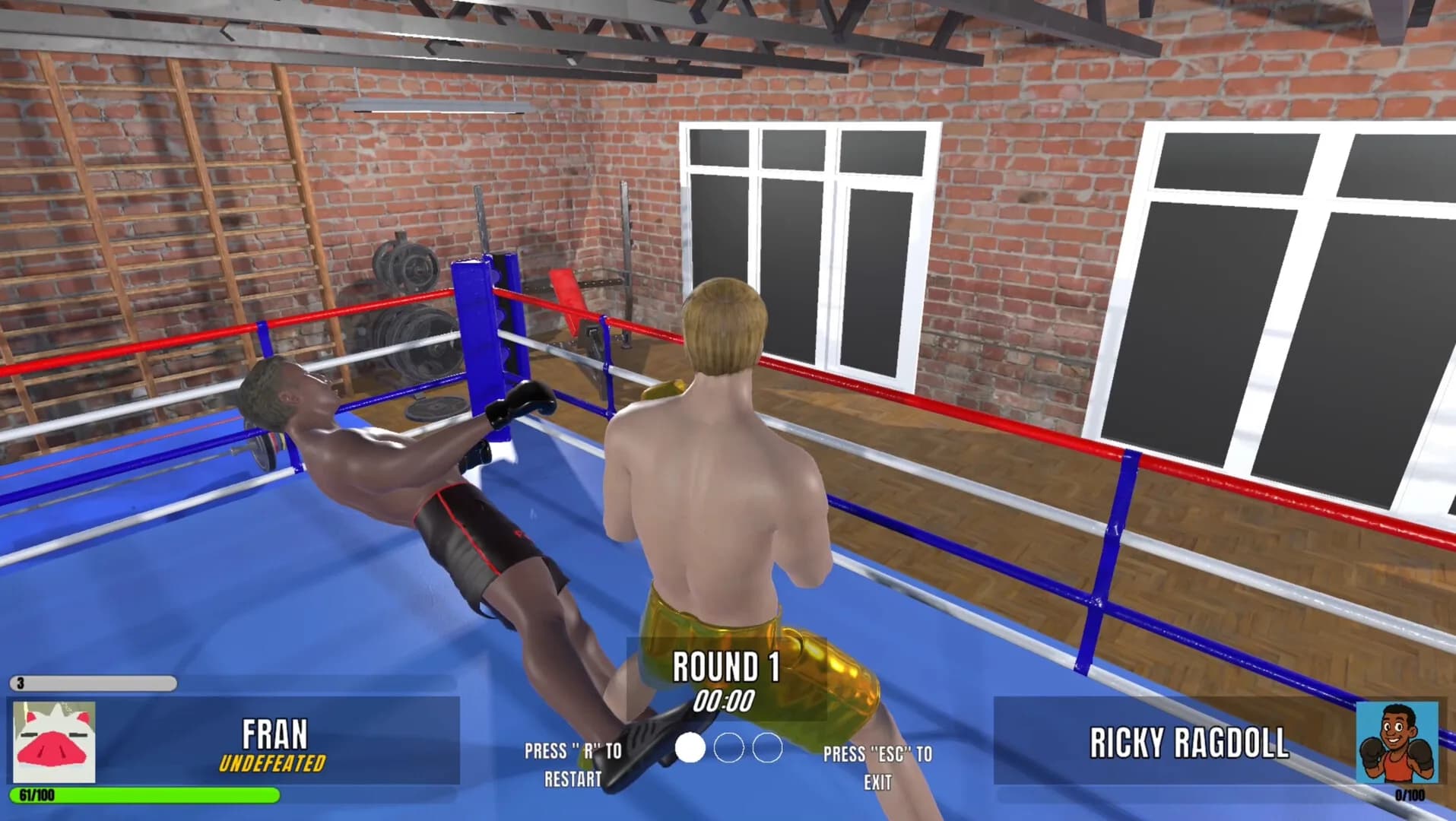 Ragdoll Boxing Multiplayer görsel 8
