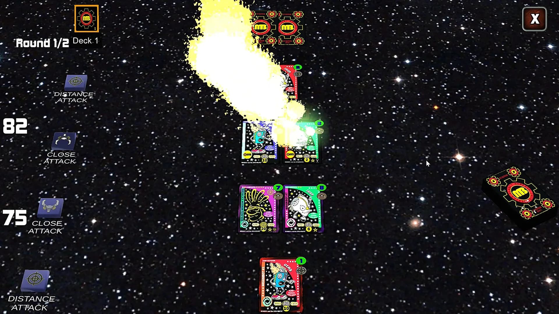 Minook and the Brainbots: Collector Card Battle görsel 4