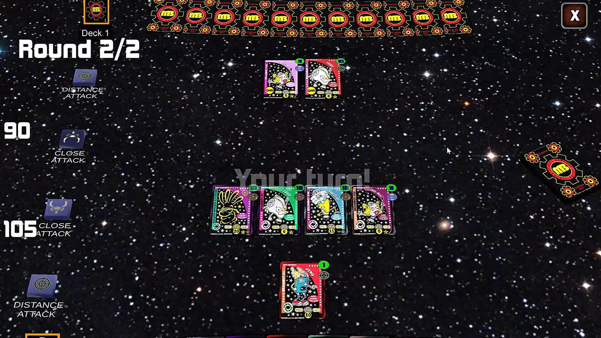 Minook and the Brainbots: Collector Card Battle görsel 5