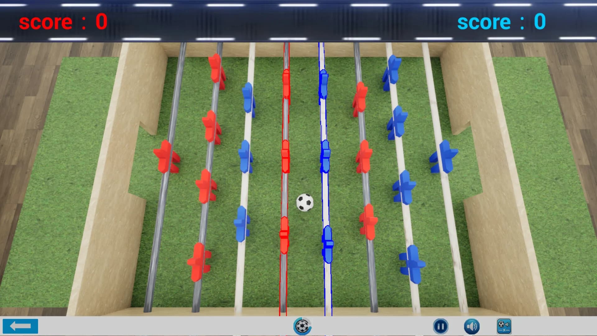 桌上足球 TableSoccer  görsel 6