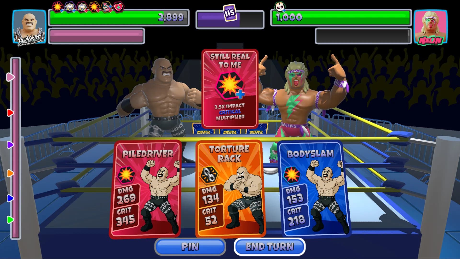 Micro Titans Wrestling görsel 3
