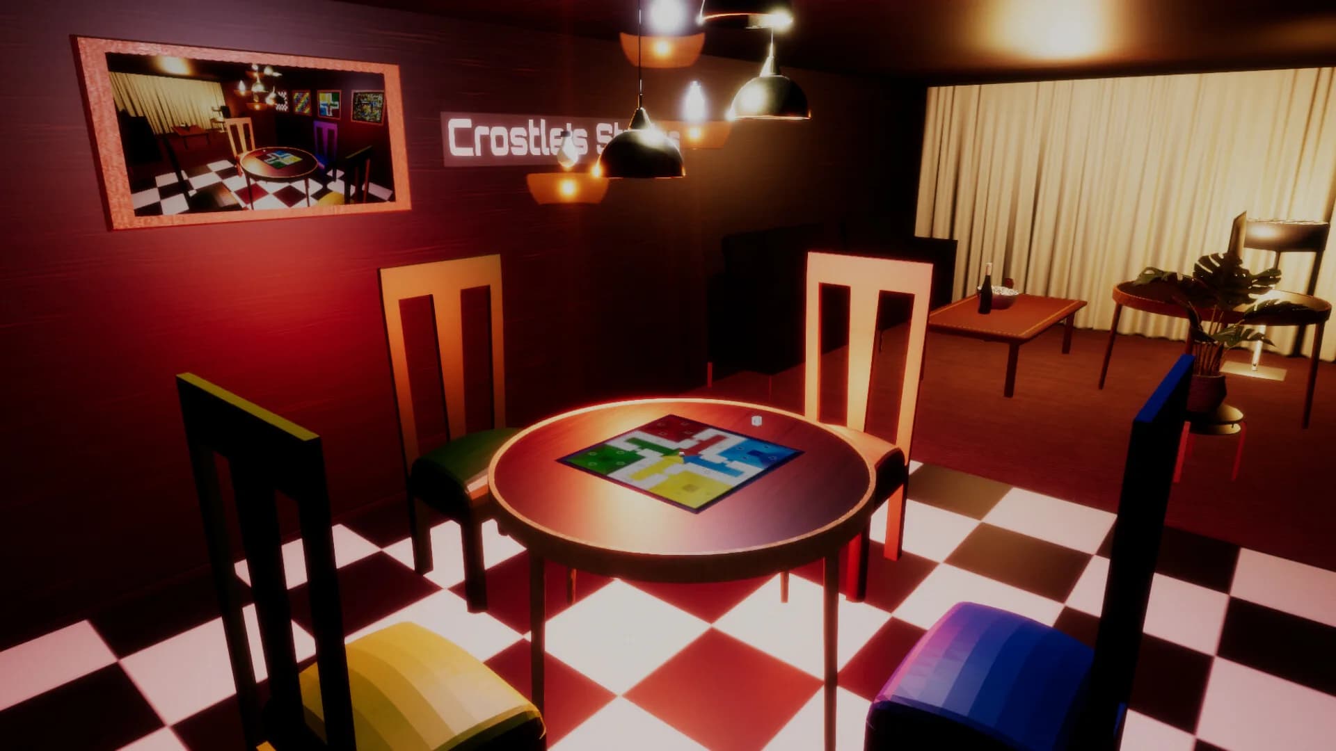 Sala de Juegos 3D görsel 3