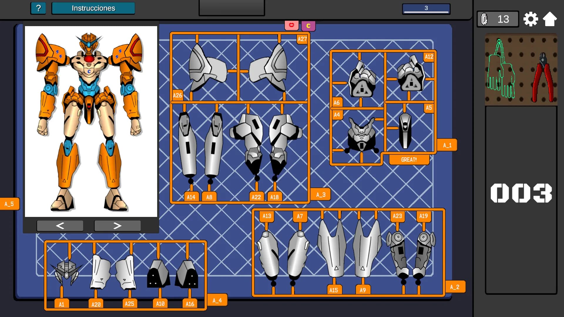 Mech Assembler: Model Kit builder Simulator görsel 4