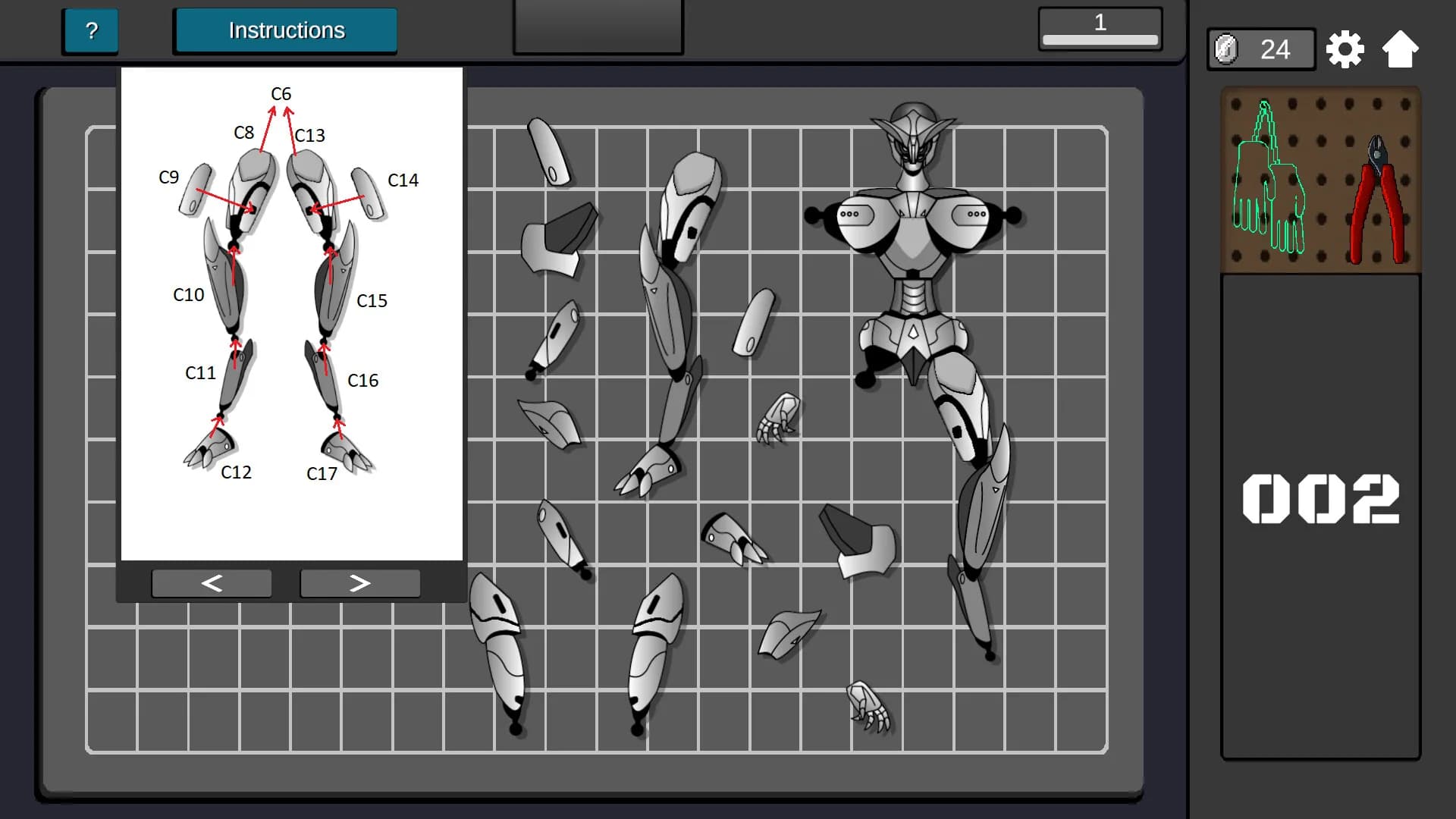 Mech Assembler: Model Kit builder Simulator görsel 5