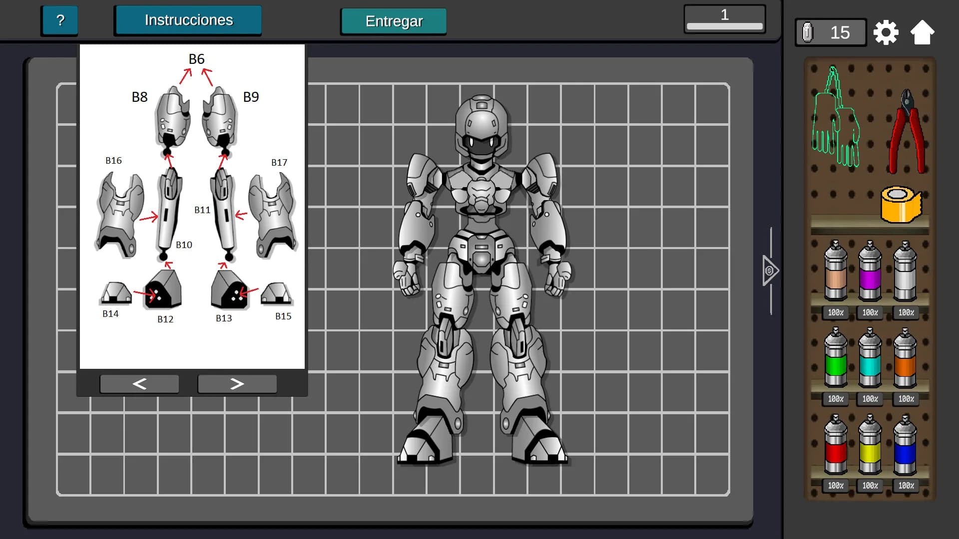 Mech Assembler: Model Kit builder Simulator görsel 7