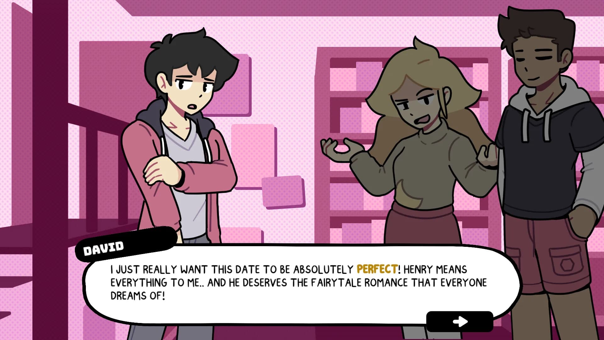 Warp Speed and Witchcraft: Disastrous Dating Sim görsel 2