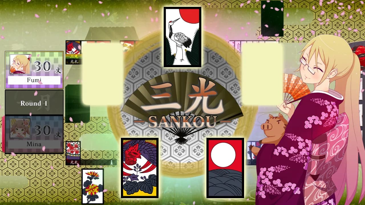 Koi-Koi Japan [Hanafuda playing cards] görsel 9