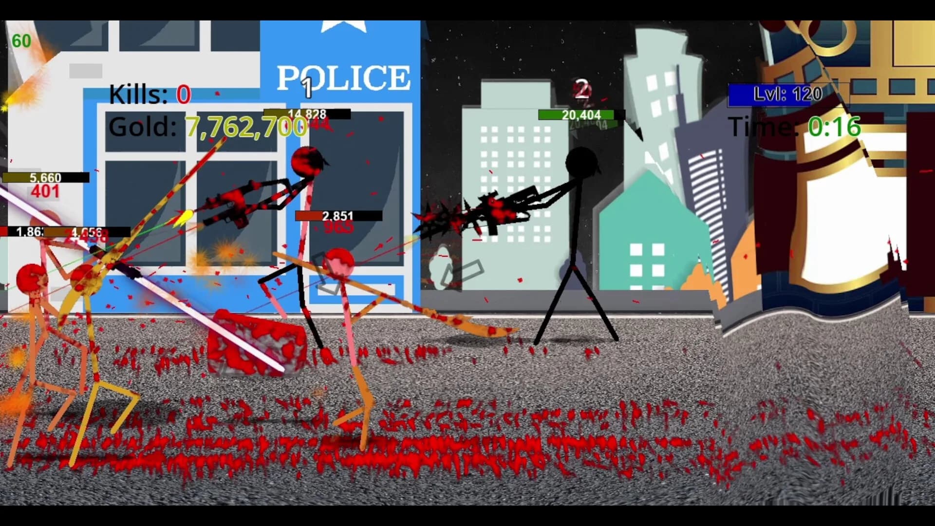 Stickman Physics Battle Arena görsel 8