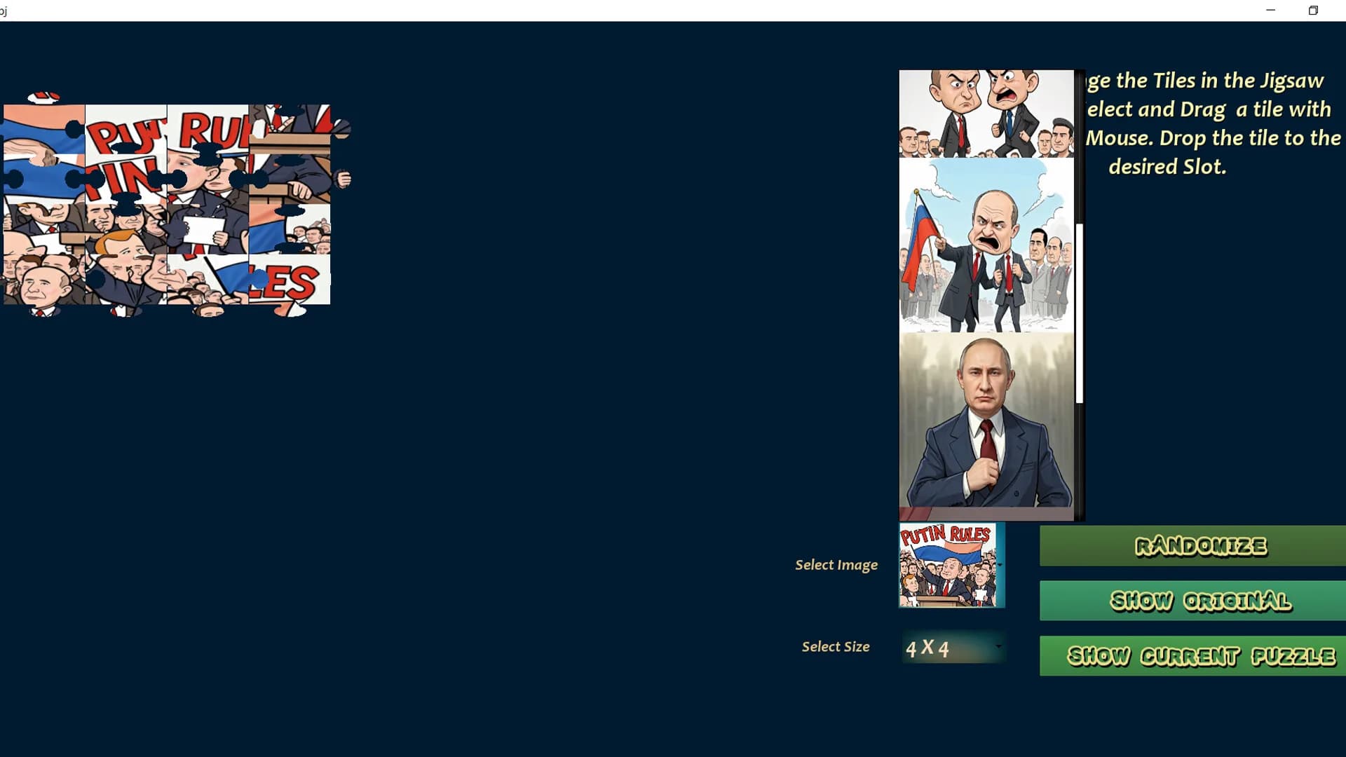 Putin Jigsaw görsel 4