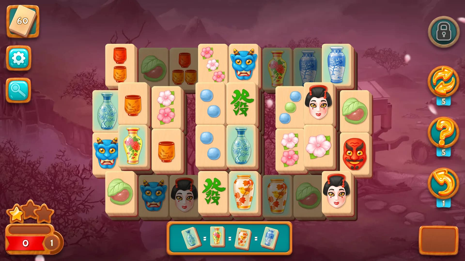 Mahjong Fest: Sakura Garden görsel 12