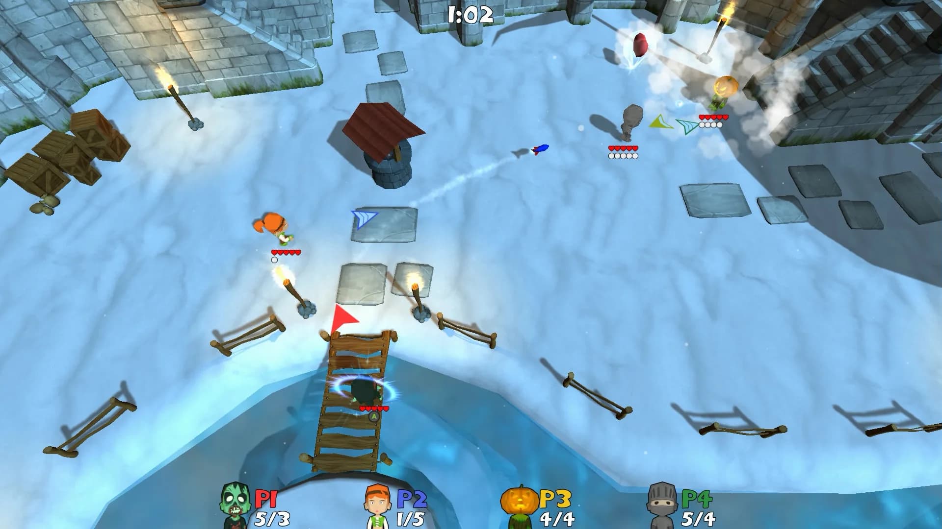 Super Snow Fight görsel 3
