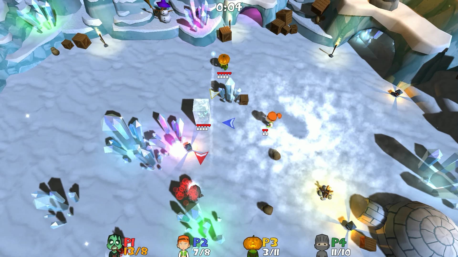 Super Snow Fight görsel 5