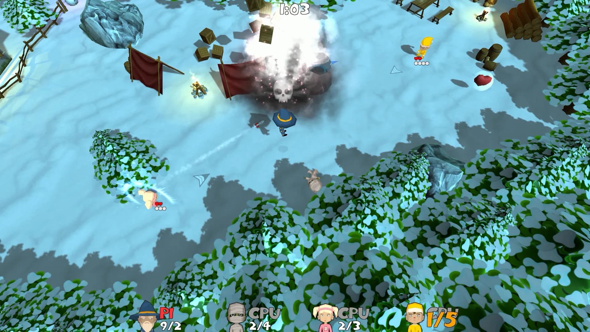 Super Snow Fight görsel 8