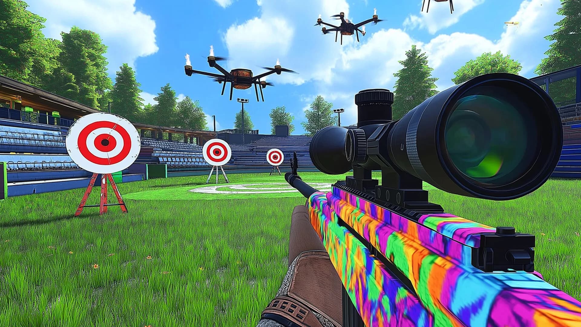 Gun Shooting Range Aim Master görsel 2