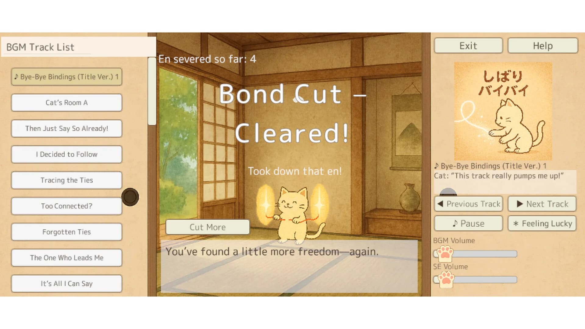 Bye-Bye Bindings! （しばりよ、バイバイ！） görsel 4