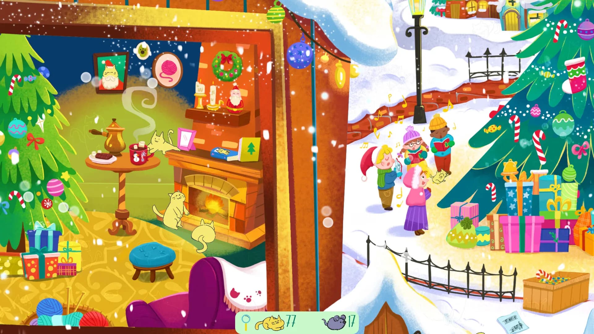 Storytime Cats - Meows and Mistletoes görsel 4