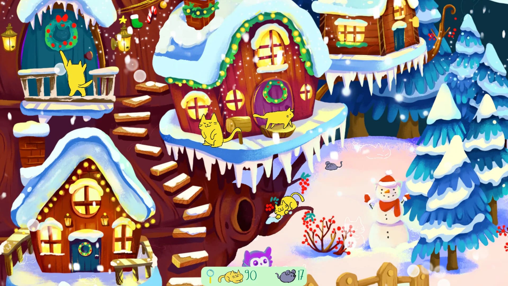 Storytime Cats - Meows and Mistletoes görsel 6