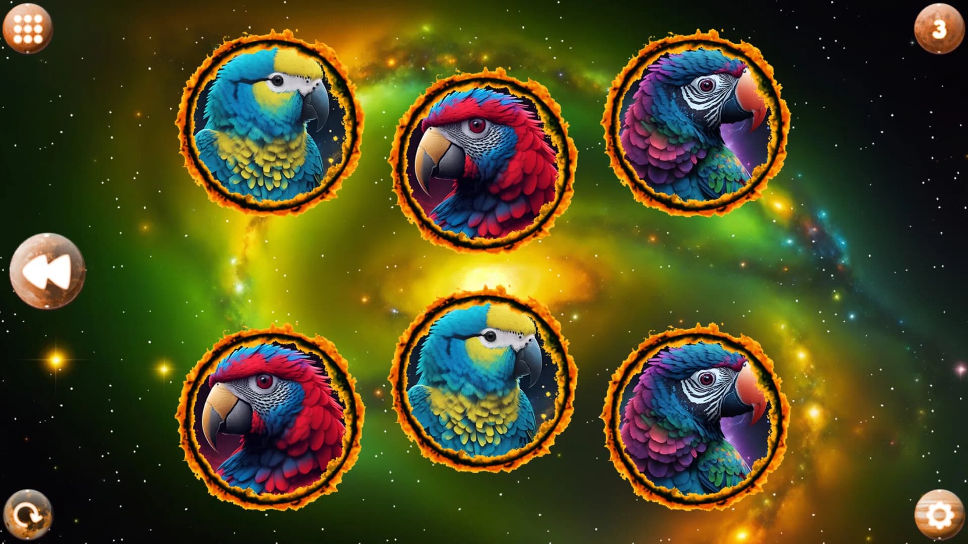 Space Memory: Parrots görsel 3