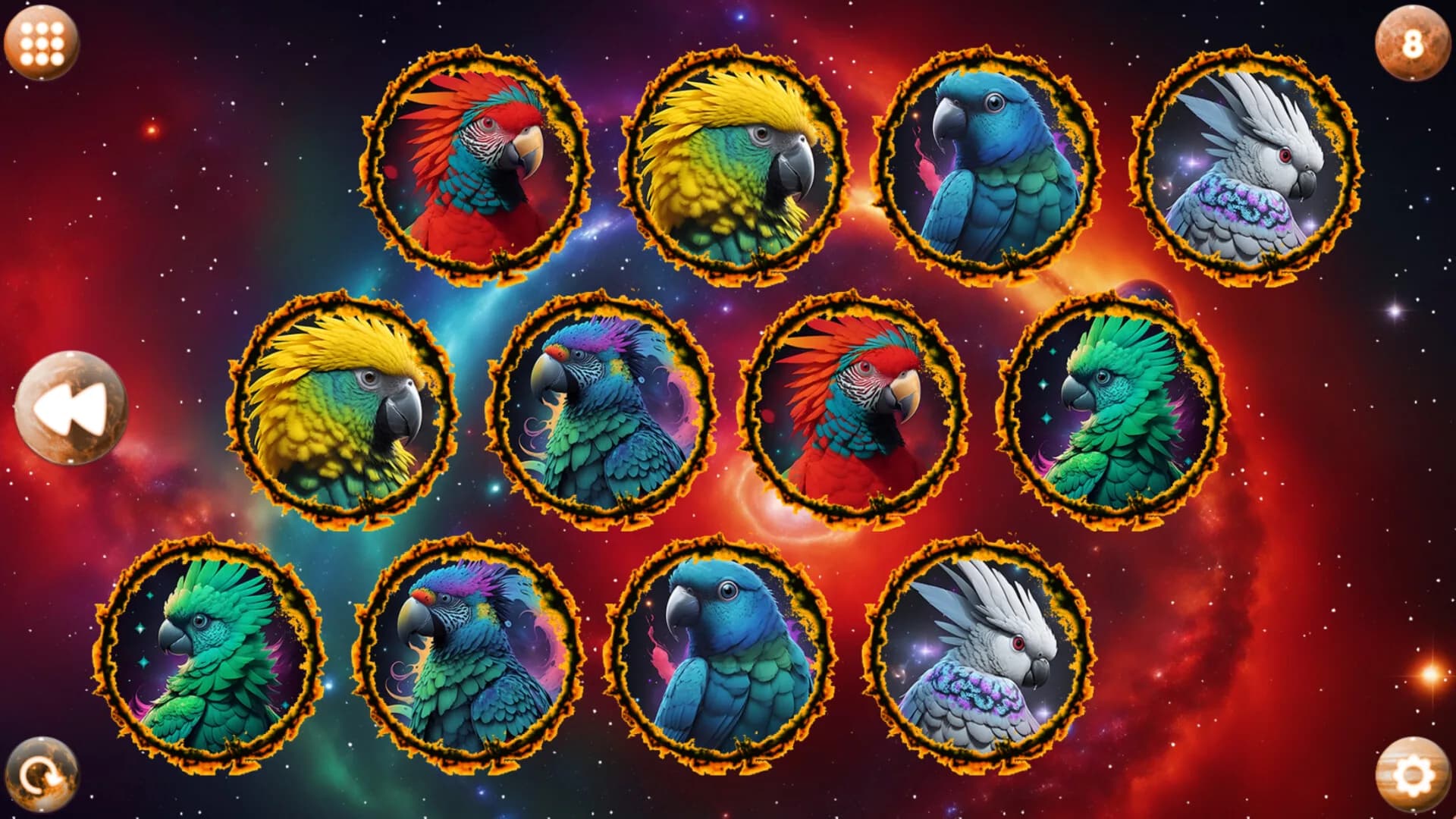 Space Memory: Parrots görsel 6