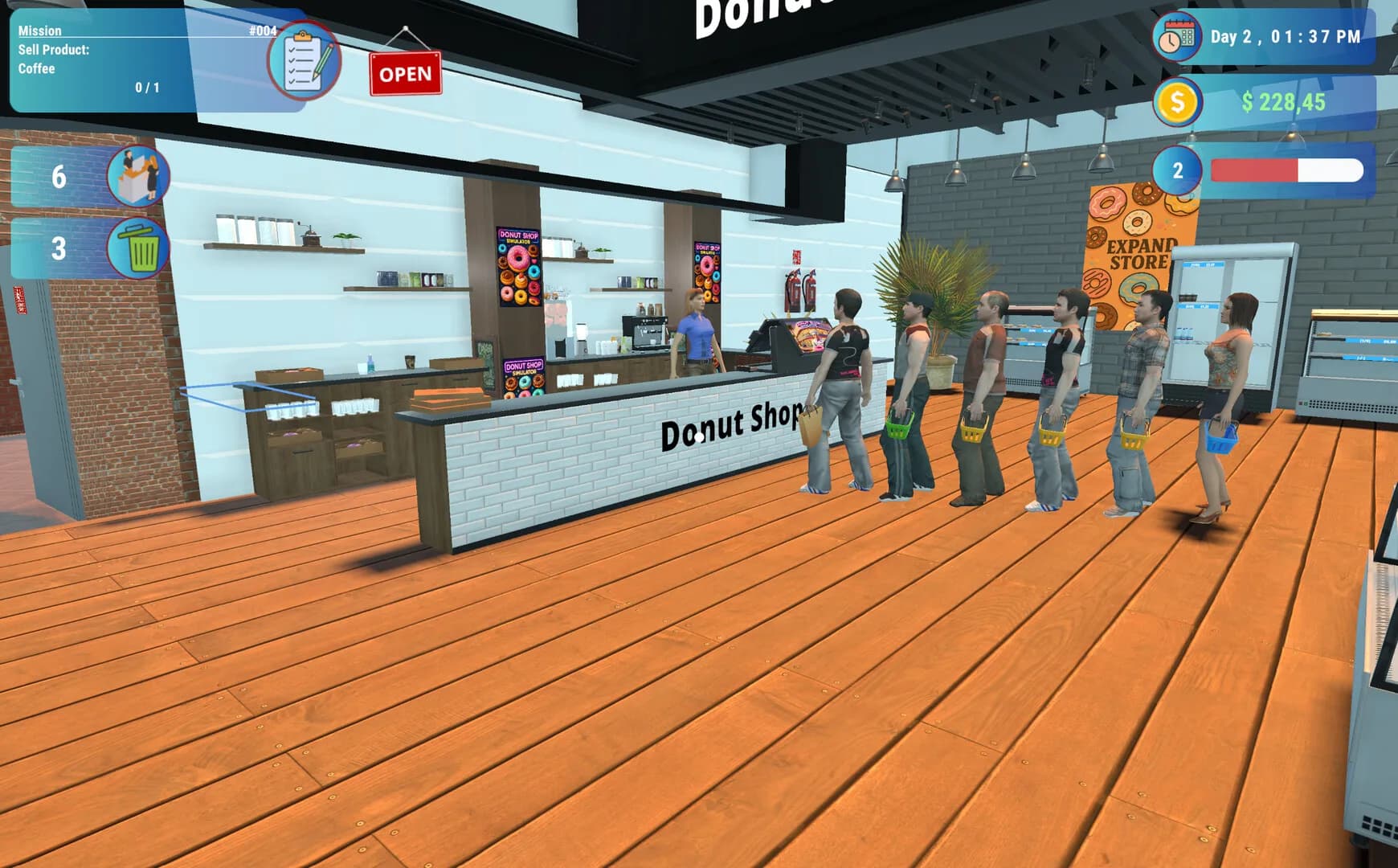 Donut Shop Simulator görsel 3