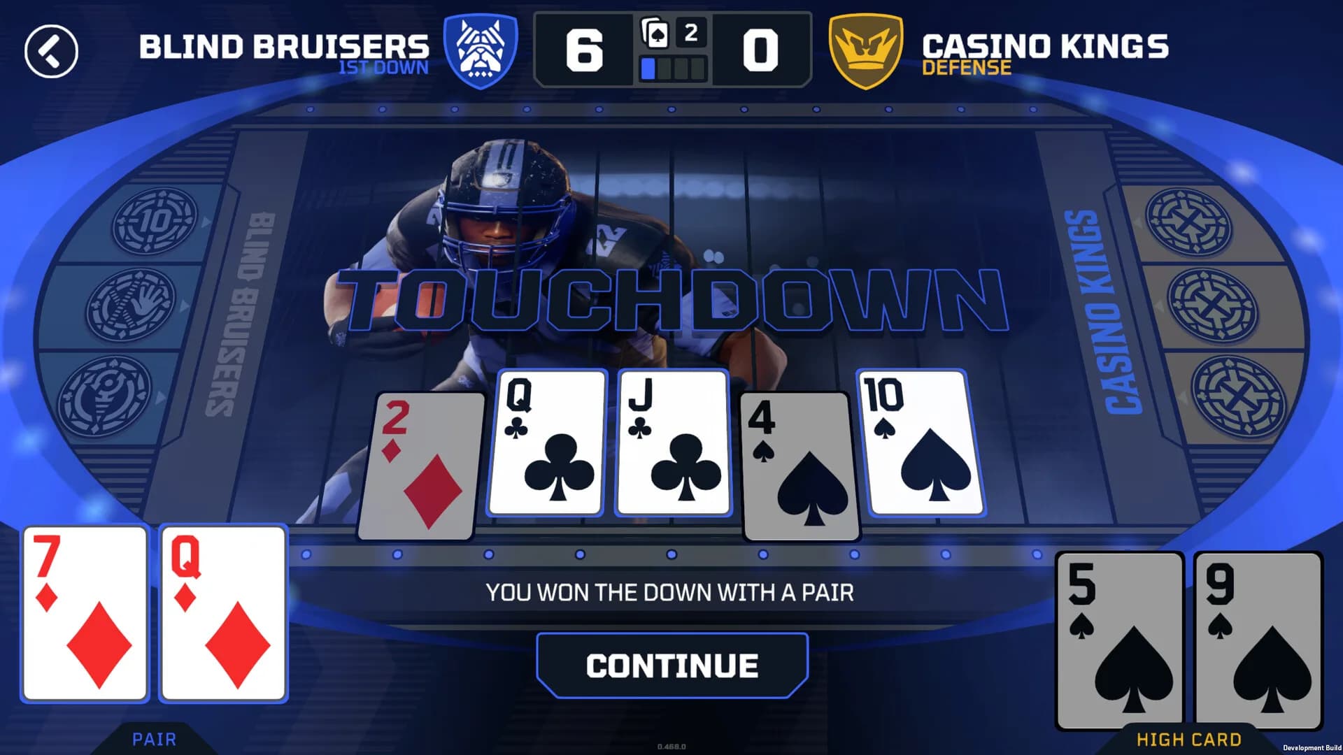 Touchdown Poker görsel 2