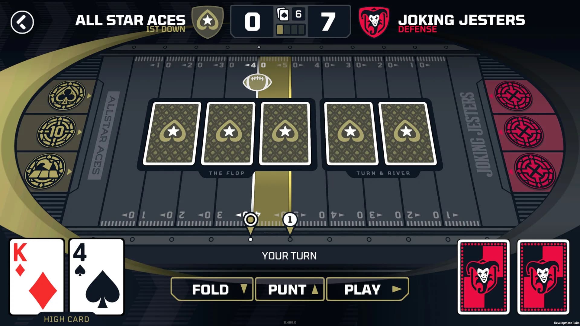 Touchdown Poker görsel 4
