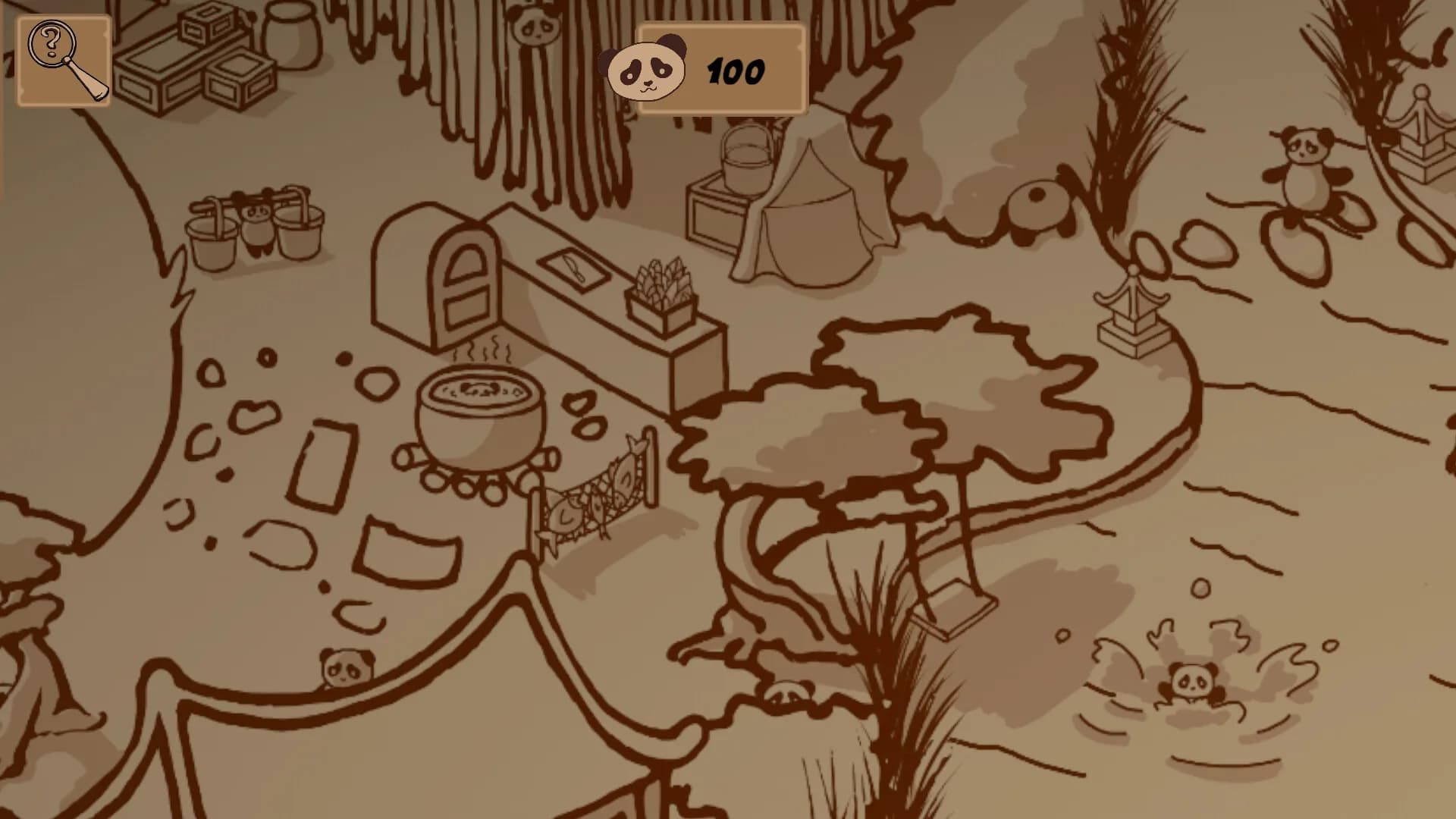 100 Hidden Pandas: Village görsel 4