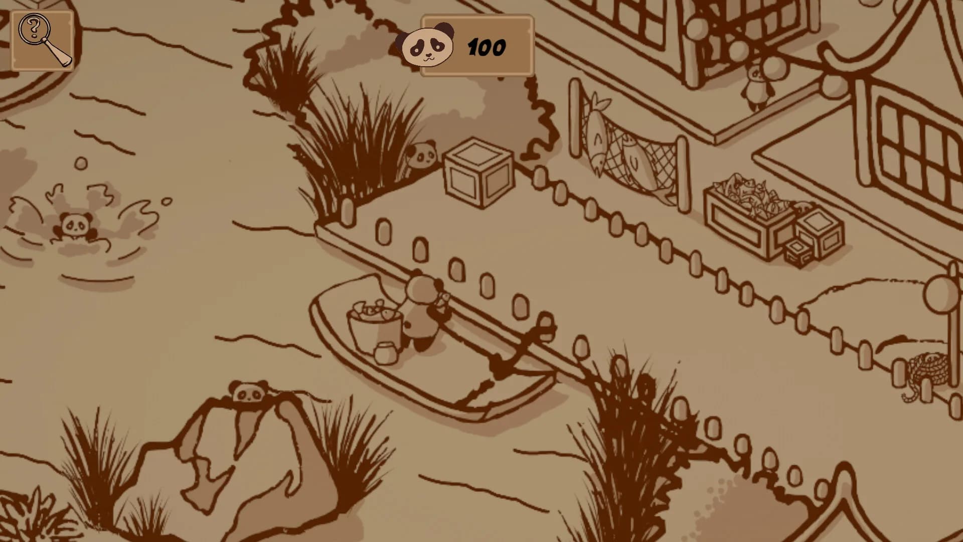 100 Hidden Pandas: Village görsel 5