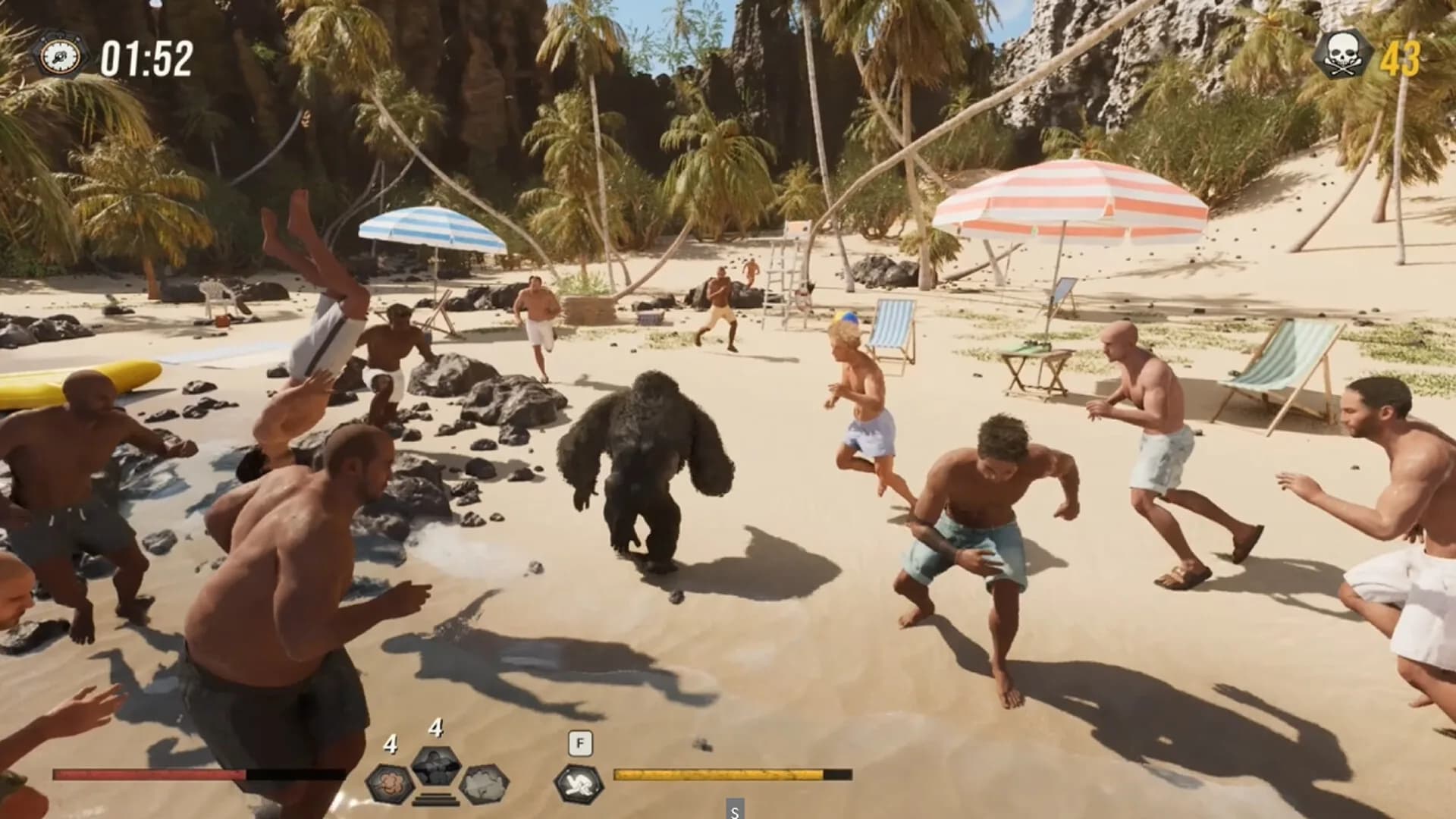 Gorilla Vs 100 Men görsel 5