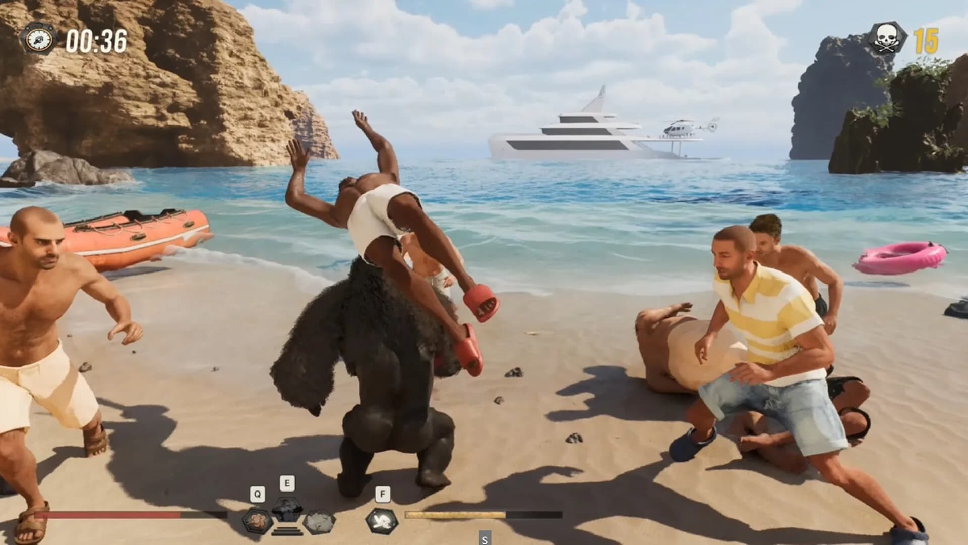 Gorilla Vs 100 Men görsel 8