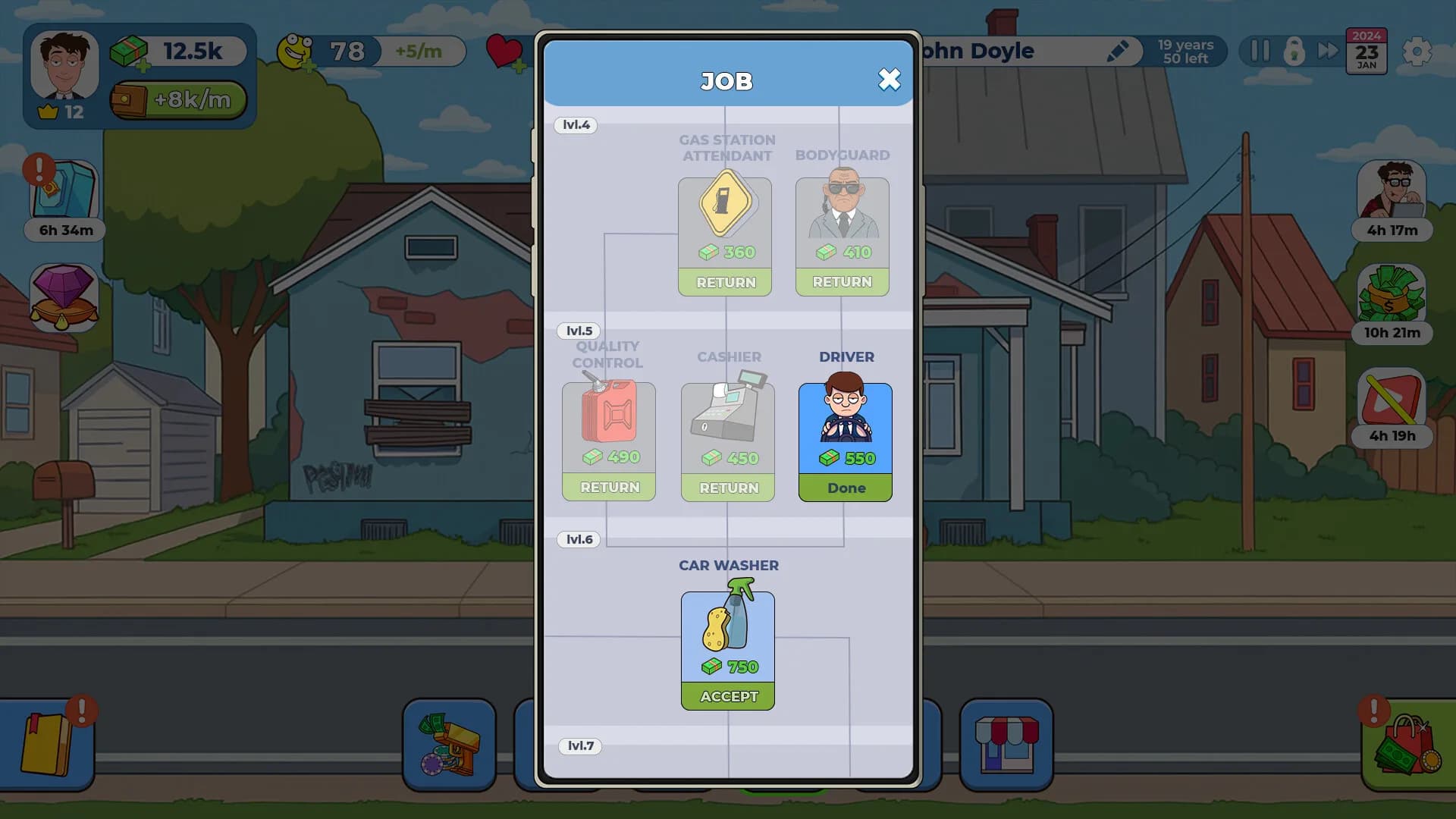 Idle Guy: Life Simulator games görsel 6